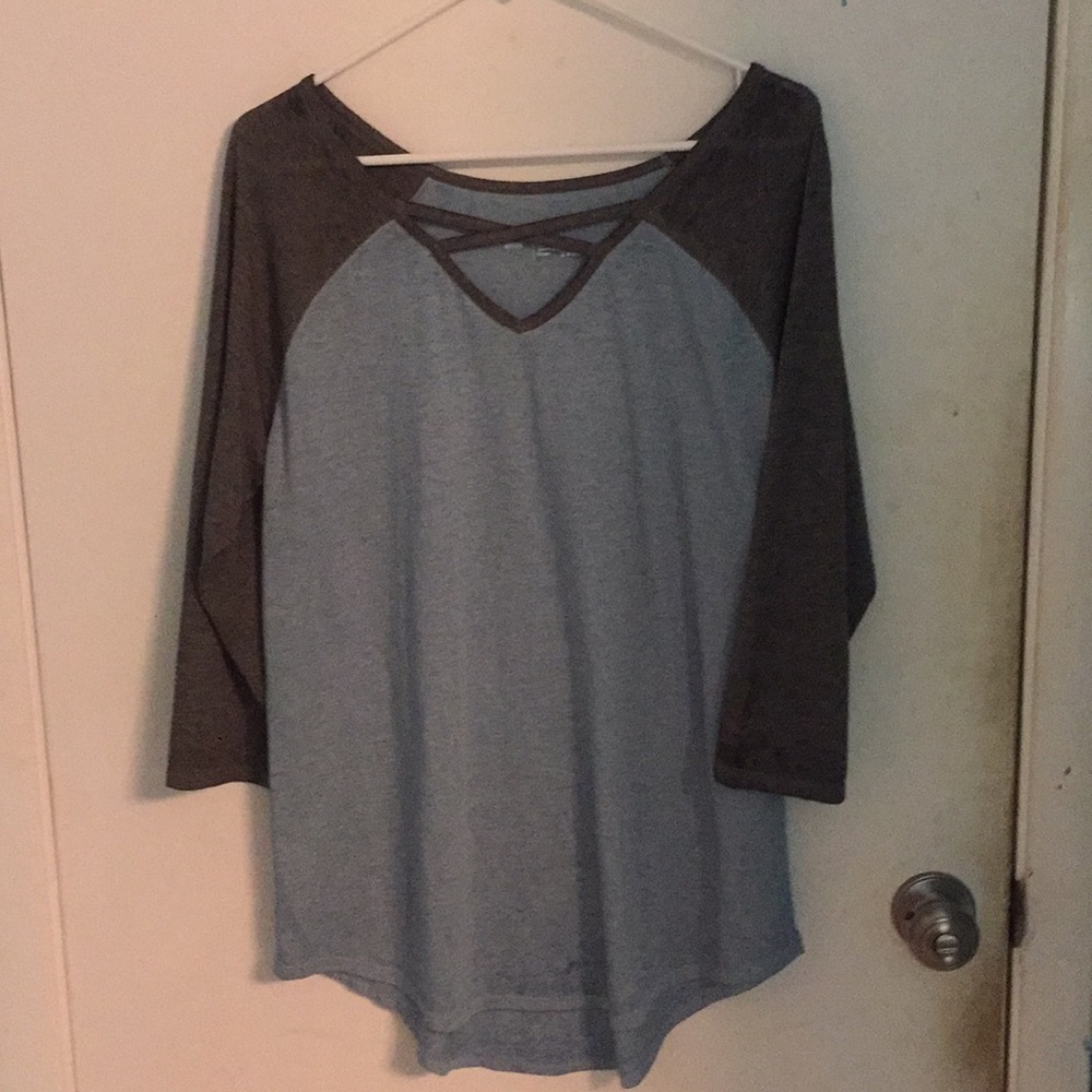 3/4 Sleeve Flirtitude Active Blouse